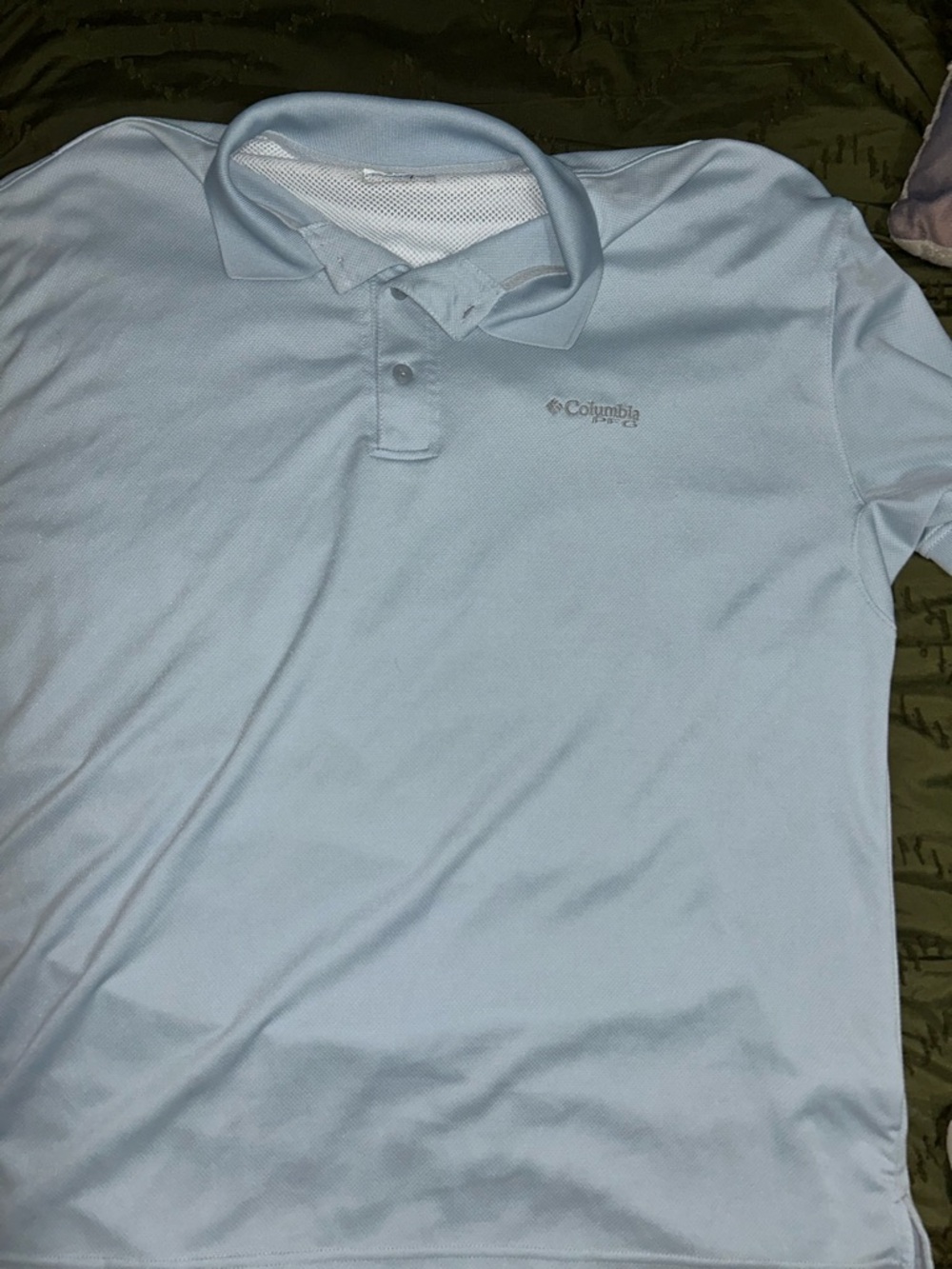 Columbia Men’s Pale Blue Performance Polo